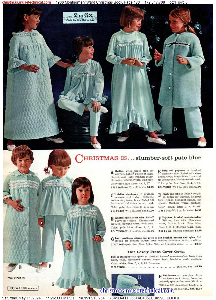 1966 Montgomery Ward Christmas Book, Page 180