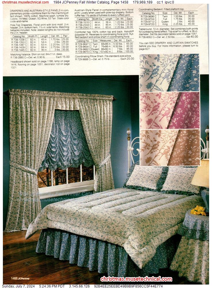 1984 JCPenney Fall Winter Catalog, Page 1458