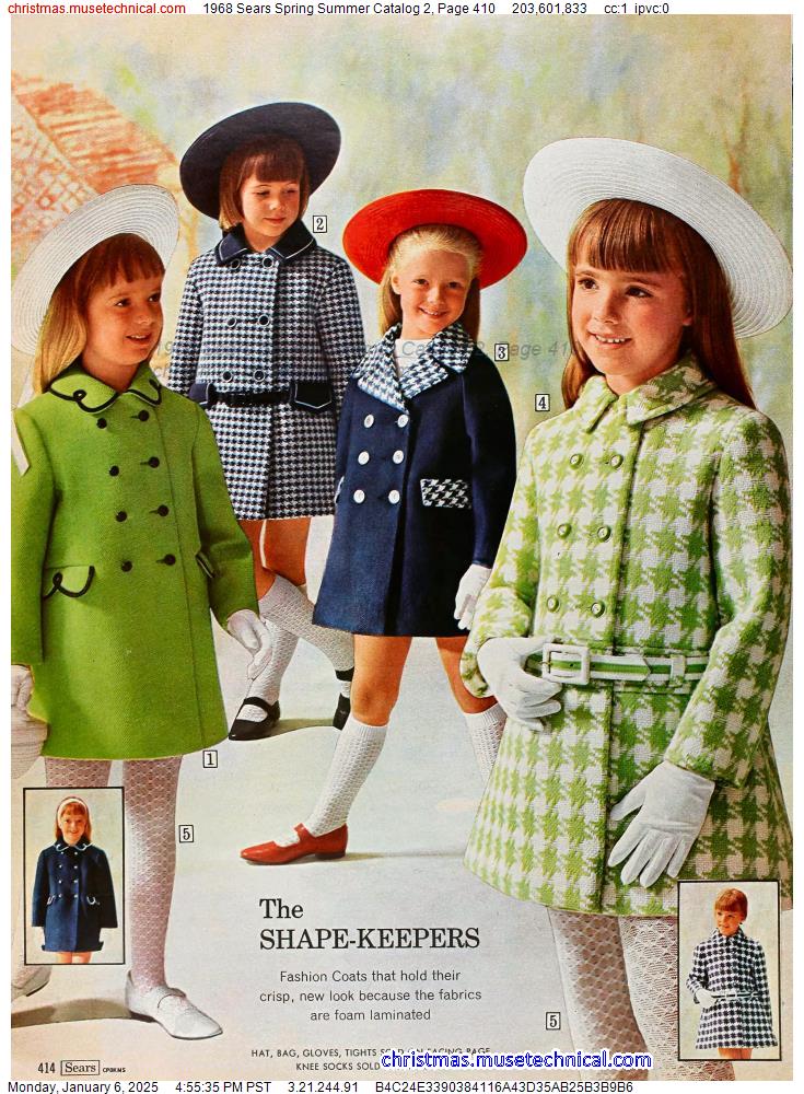 1968 Sears Spring Summer Catalog 2, Page 410