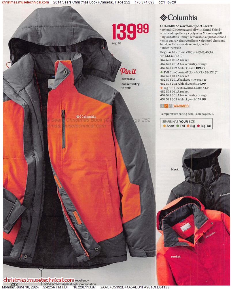 2014 Sears Christmas Book (Canada), Page 252