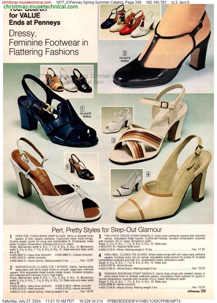 1977 JCPenney Spring Summer Catalog, Page 309