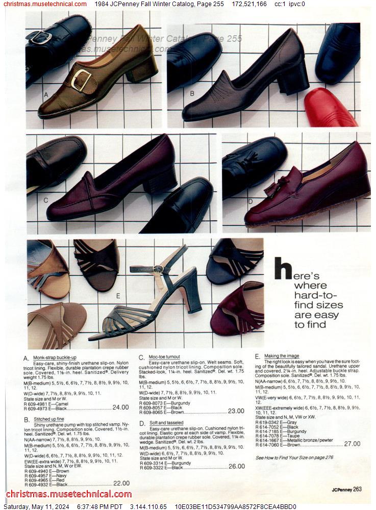 1984 JCPenney Fall Winter Catalog, Page 255