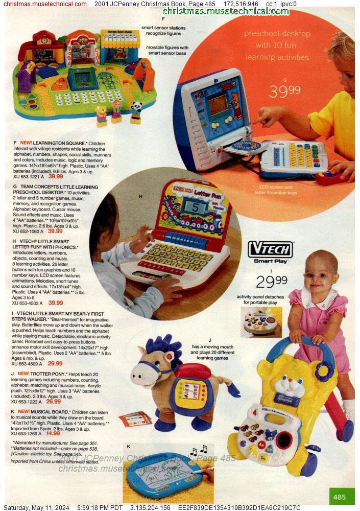 2001 JCPenney Christmas Book, Page 485