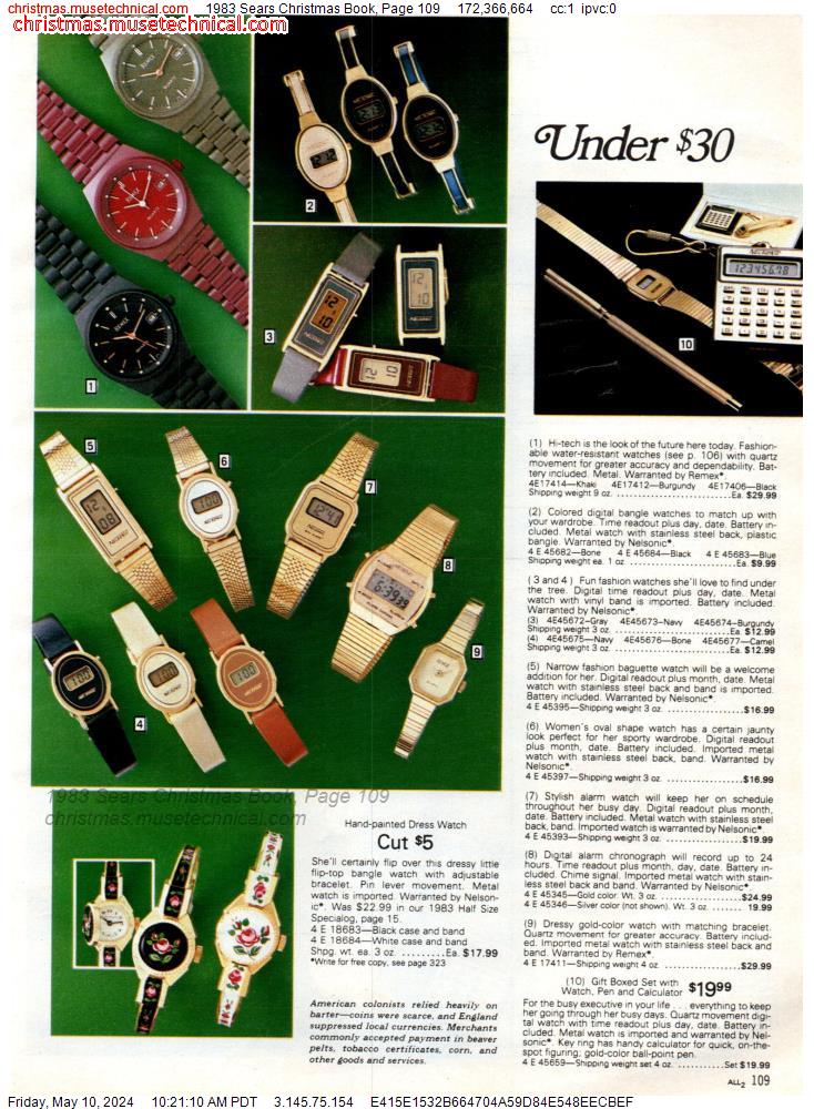 1983 Sears Christmas Book, Page 109