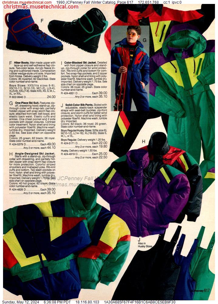 1990 JCPenney Fall Winter Catalog, Page 617