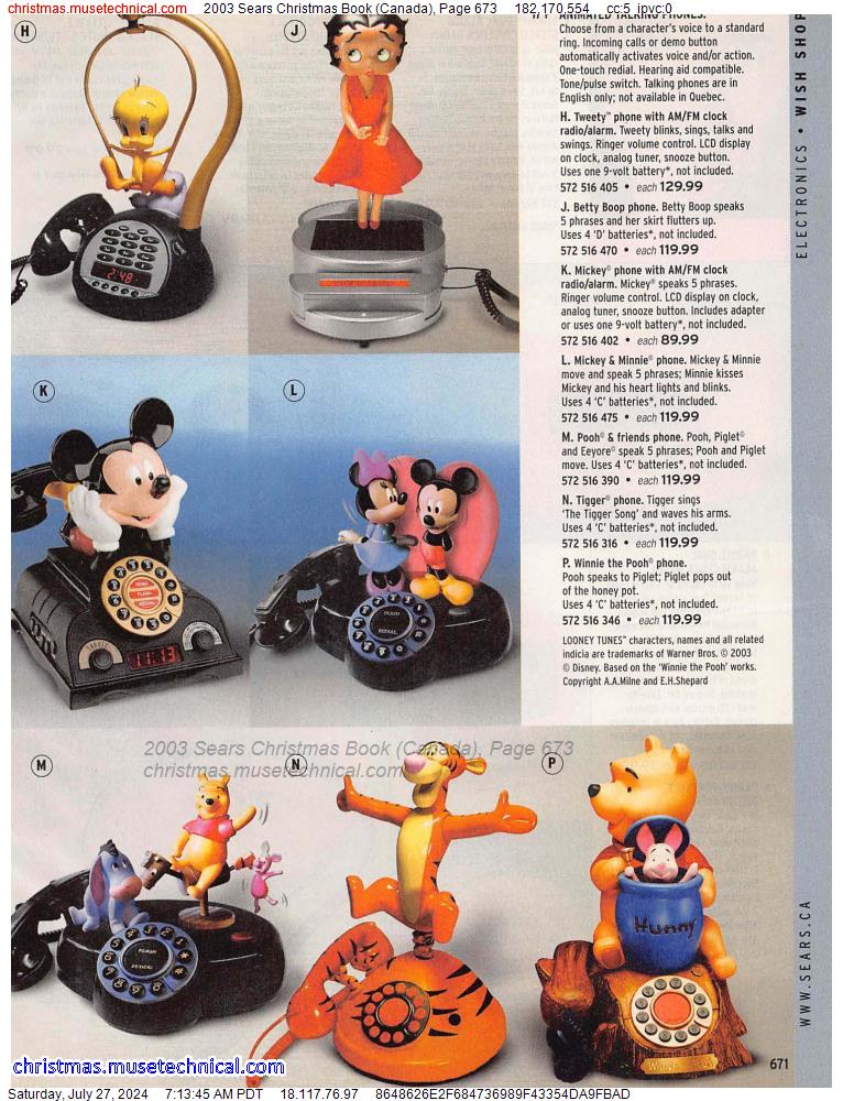 2003 Sears Christmas Book (Canada), Page 673