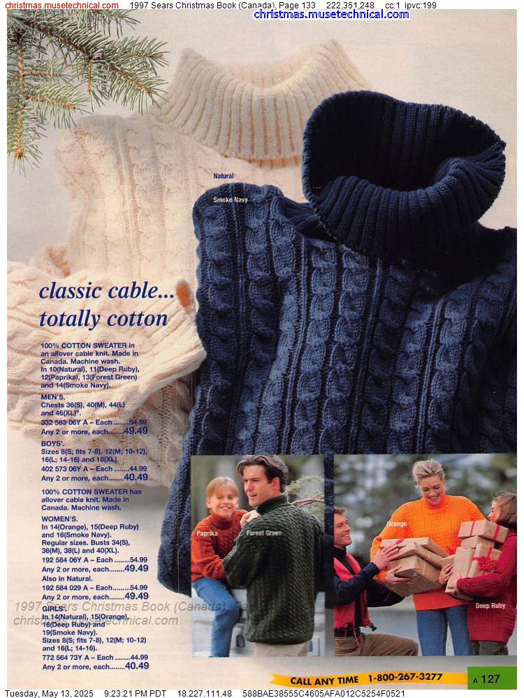 1997 Sears Christmas Book (Canada), Page 133