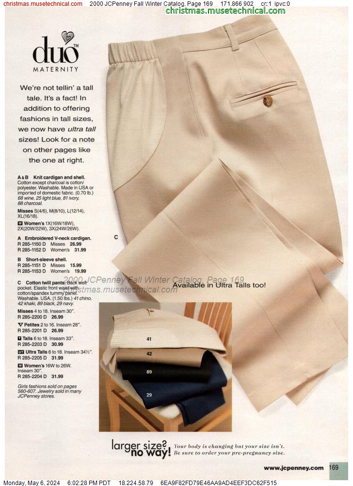2000 JCPenney Fall Winter Catalog, Page 169
