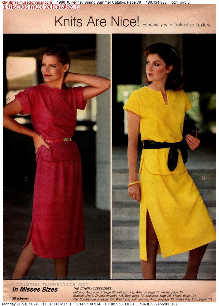 1980 JCPenney Spring Summer Catalog, Page 30