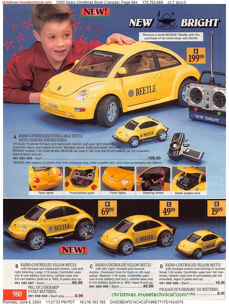 2000 Sears Christmas Book (Canada), Page 984