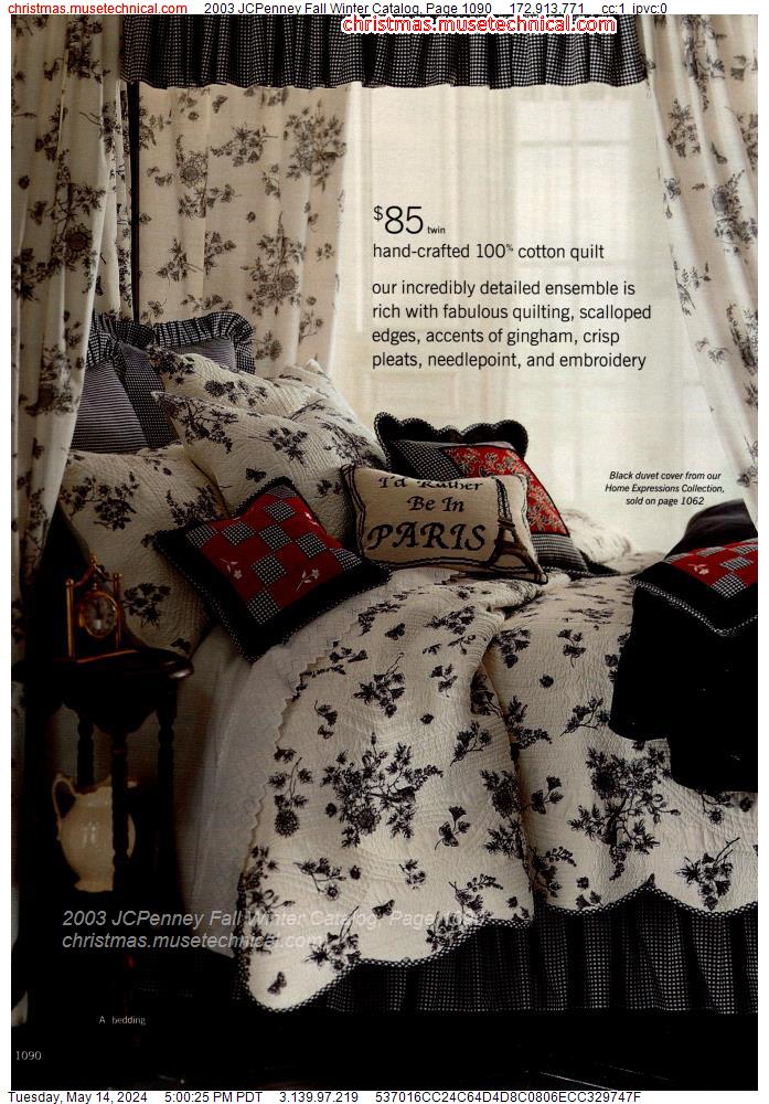 2003 JCPenney Fall Winter Catalog, Page 1090