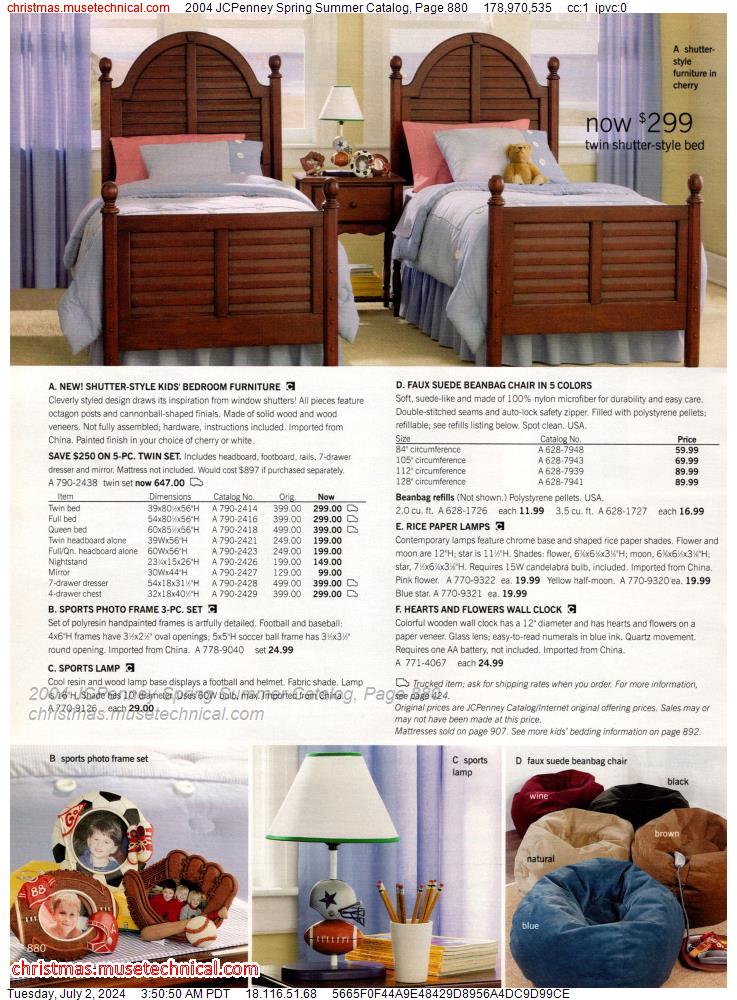 2004 JCPenney Spring Summer Catalog, Page 880