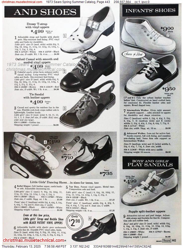 1973 Sears Spring Summer Catalog, Page 443