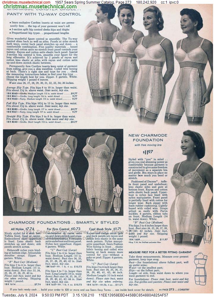 1957 Sears Spring Summer Catalog, Page 273