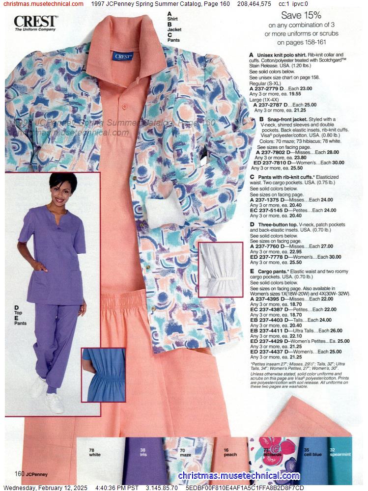 1997 JCPenney Spring Summer Catalog, Page 160