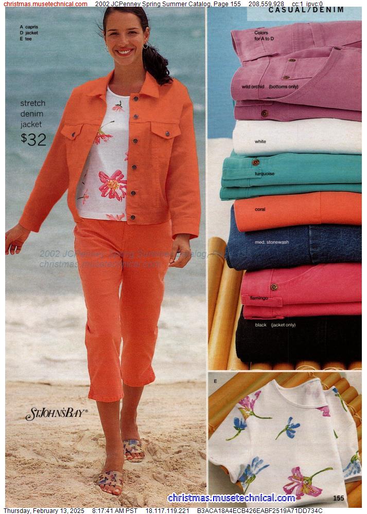 2002 JCPenney Spring Summer Catalog, Page 155