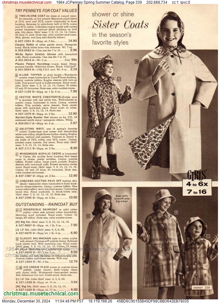 1964 JCPenney Spring Summer Catalog, Page 339