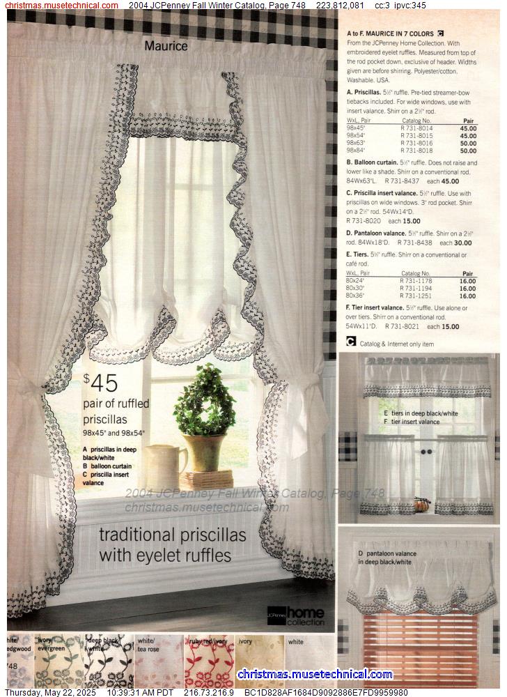 2004 JCPenney Fall Winter Catalog, Page 748