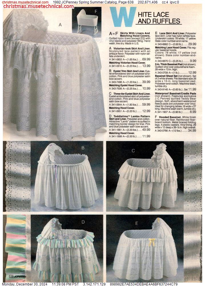 1992 JCPenney Spring Summer Catalog, Page 638