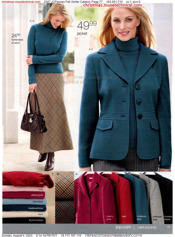 2007 JCPenney Fall Winter Catalog, Page 77