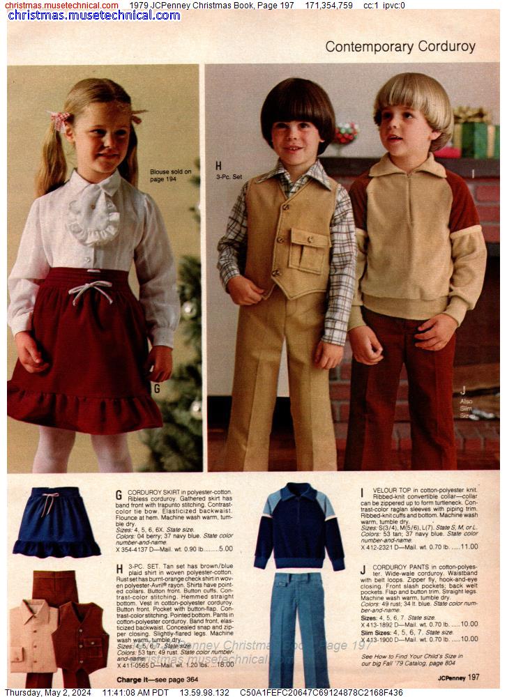 1979 JCPenney Christmas Book, Page 197