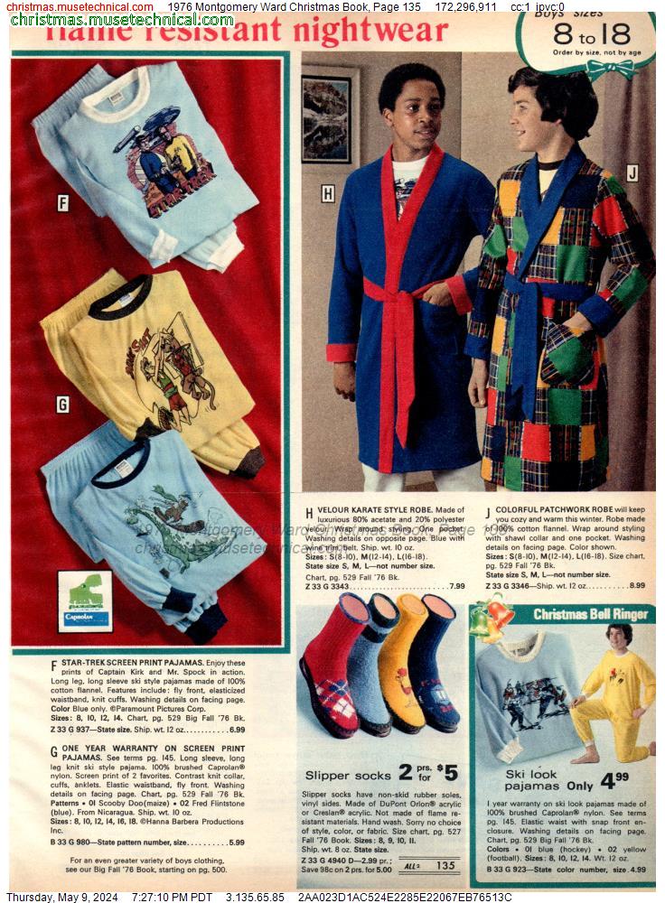 1976 Montgomery Ward Christmas Book, Page 135