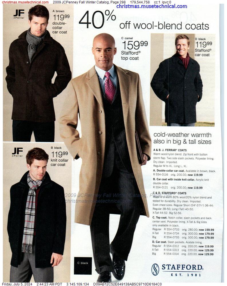 2009 JCPenney Fall Winter Catalog, Page 298