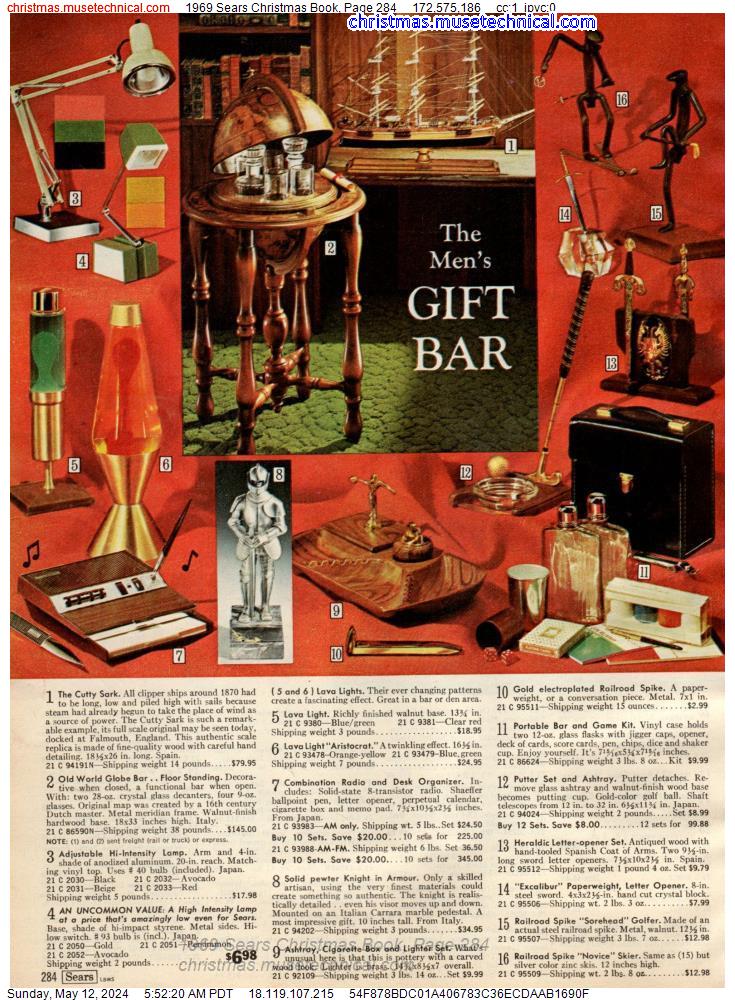 1969 Sears Christmas Book, Page 284