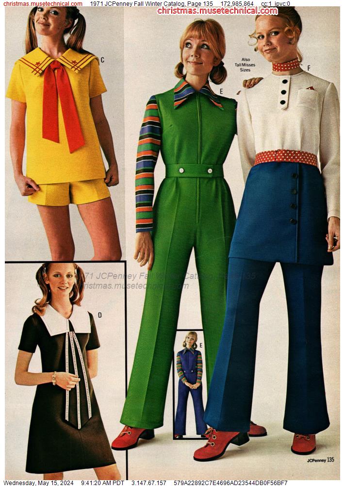 1971 JCPenney Fall Winter Catalog, Page 135