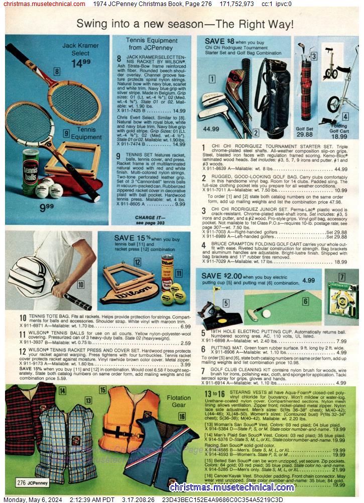 1974 JCPenney Christmas Book, Page 276
