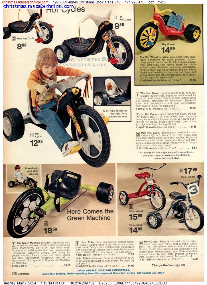 1976 JCPenney Christmas Book, Page 370