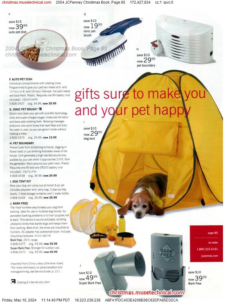 2004 JCPenney Christmas Book, Page 85