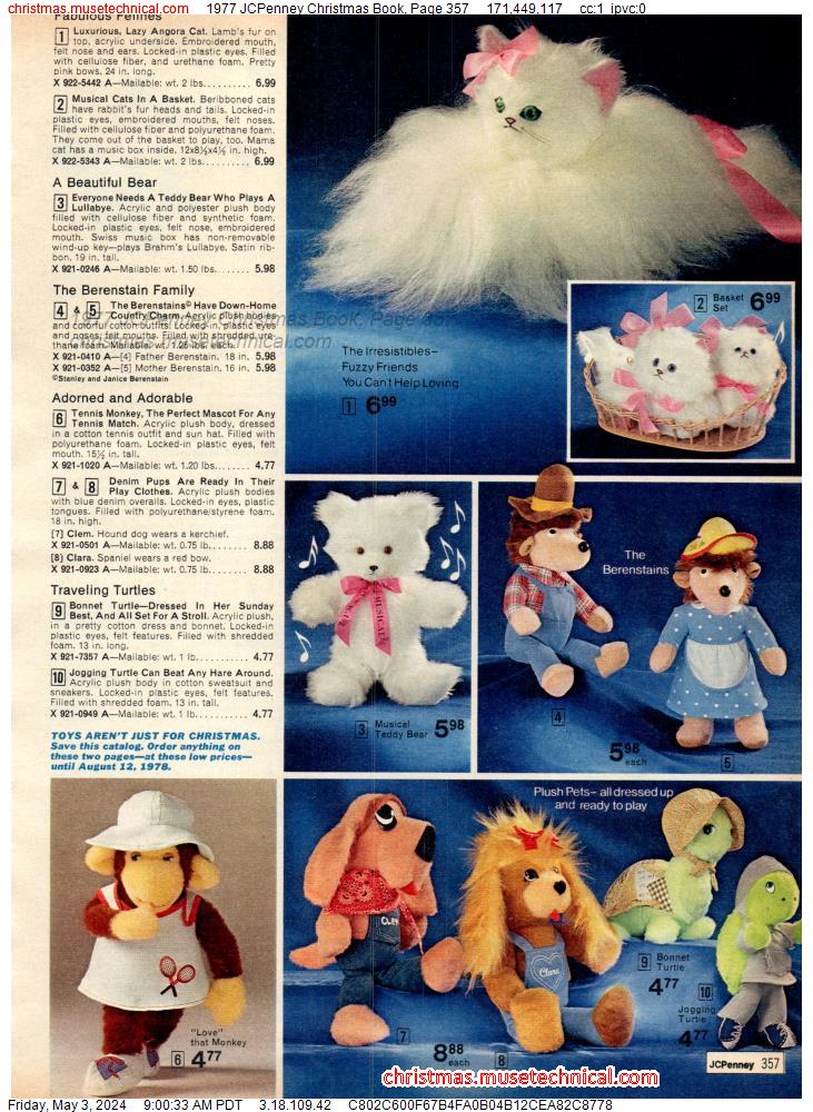 1977 JCPenney Christmas Book, Page 357