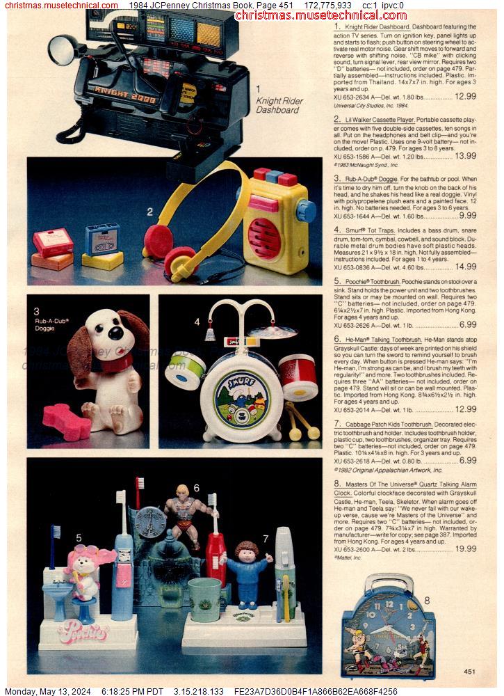 1984 JCPenney Christmas Book, Page 451