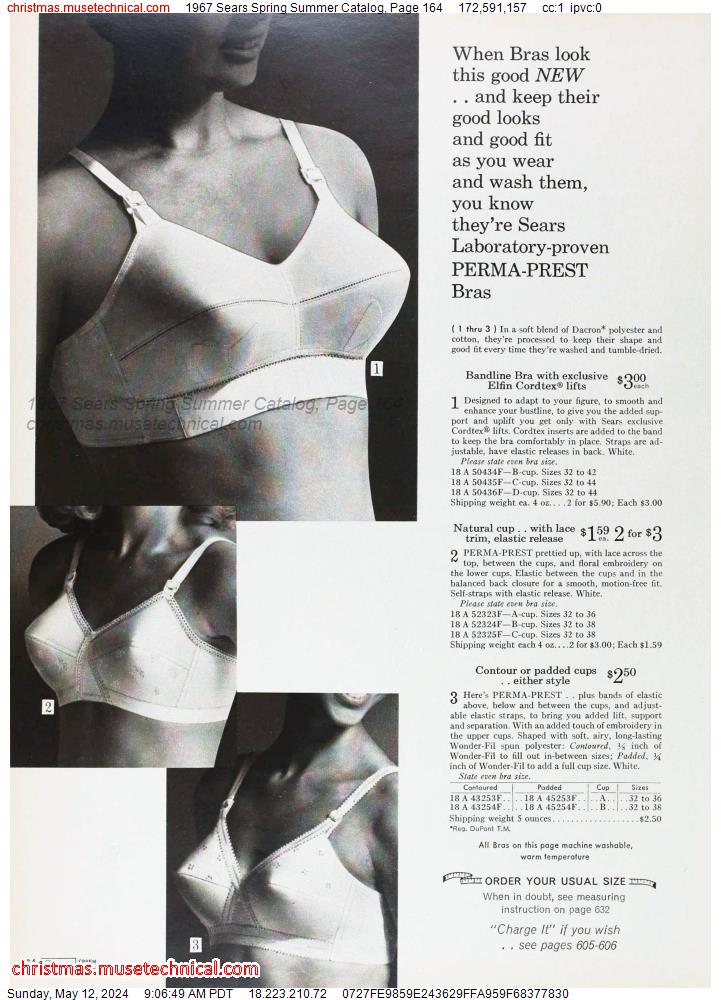 1967 Sears Spring Summer Catalog, Page 164