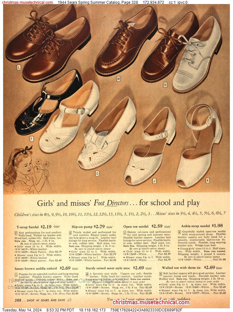 1944 Sears Spring Summer Catalog, Page 328