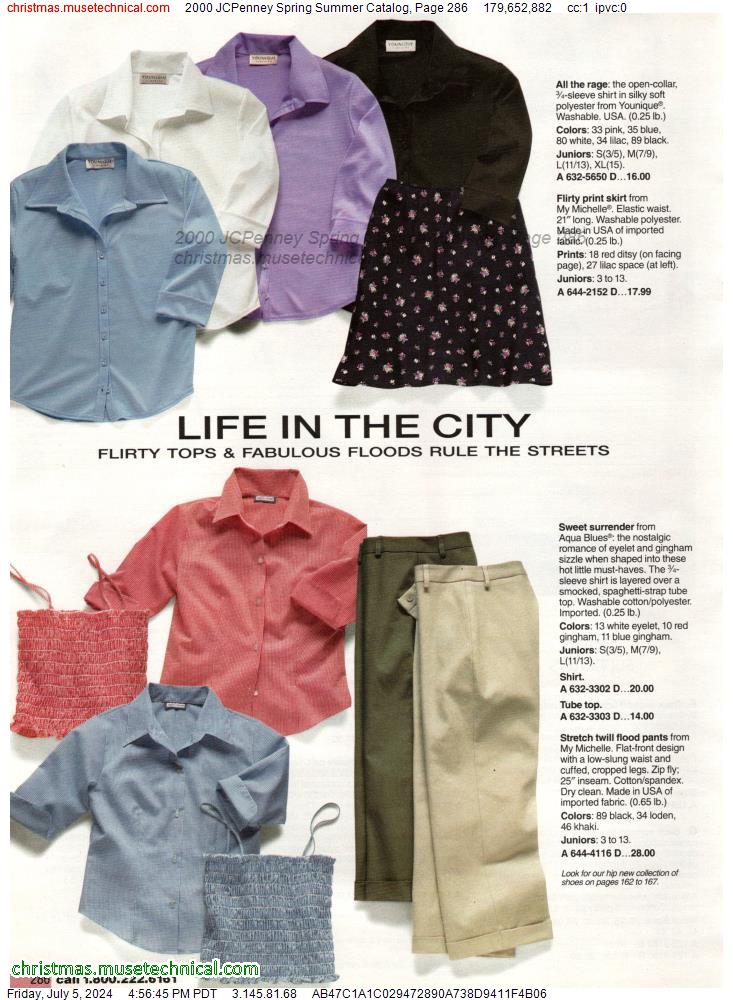 2000 JCPenney Spring Summer Catalog, Page 286