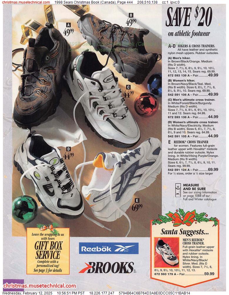 1998 Sears Christmas Book (Canada), Page 444