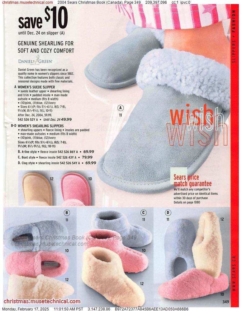 2004 Sears Christmas Book (Canada), Page 349