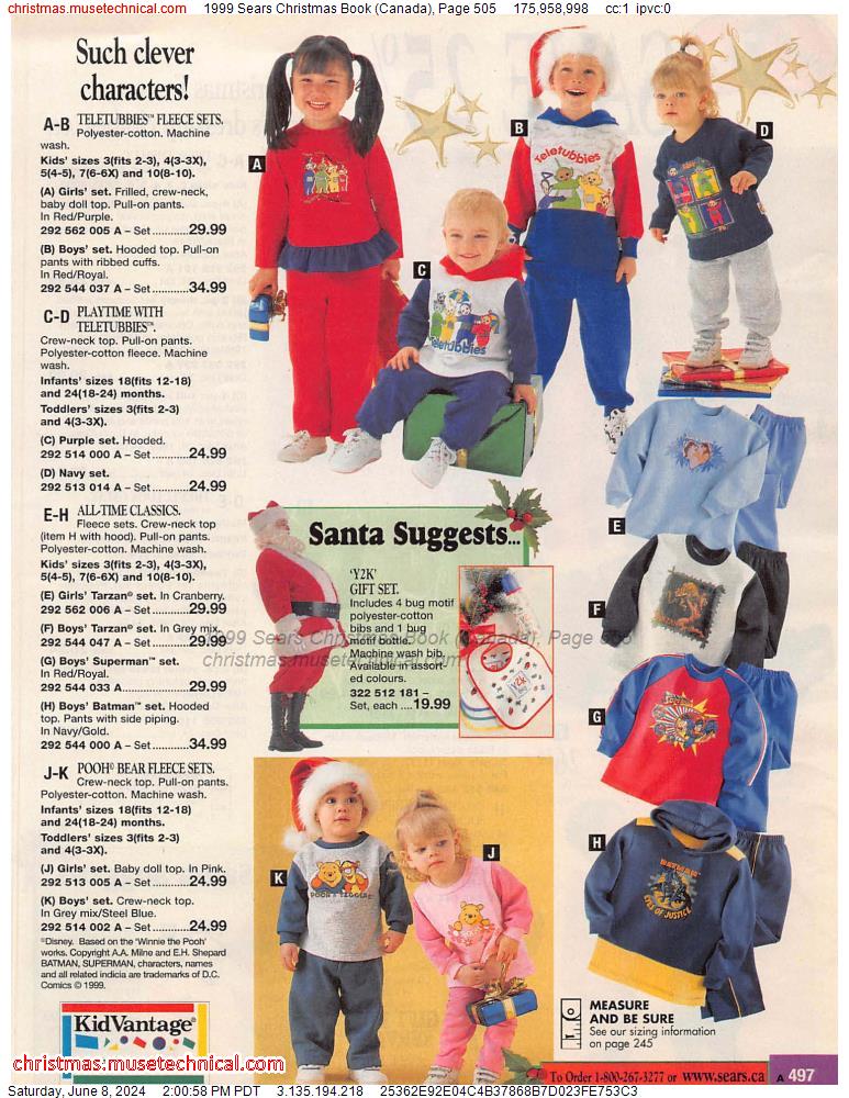 1999 Sears Christmas Book (Canada), Page 505