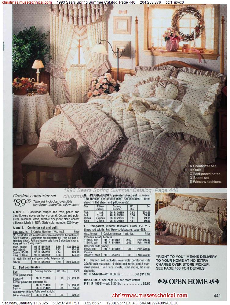 1993 Sears Spring Summer Catalog, Page 440