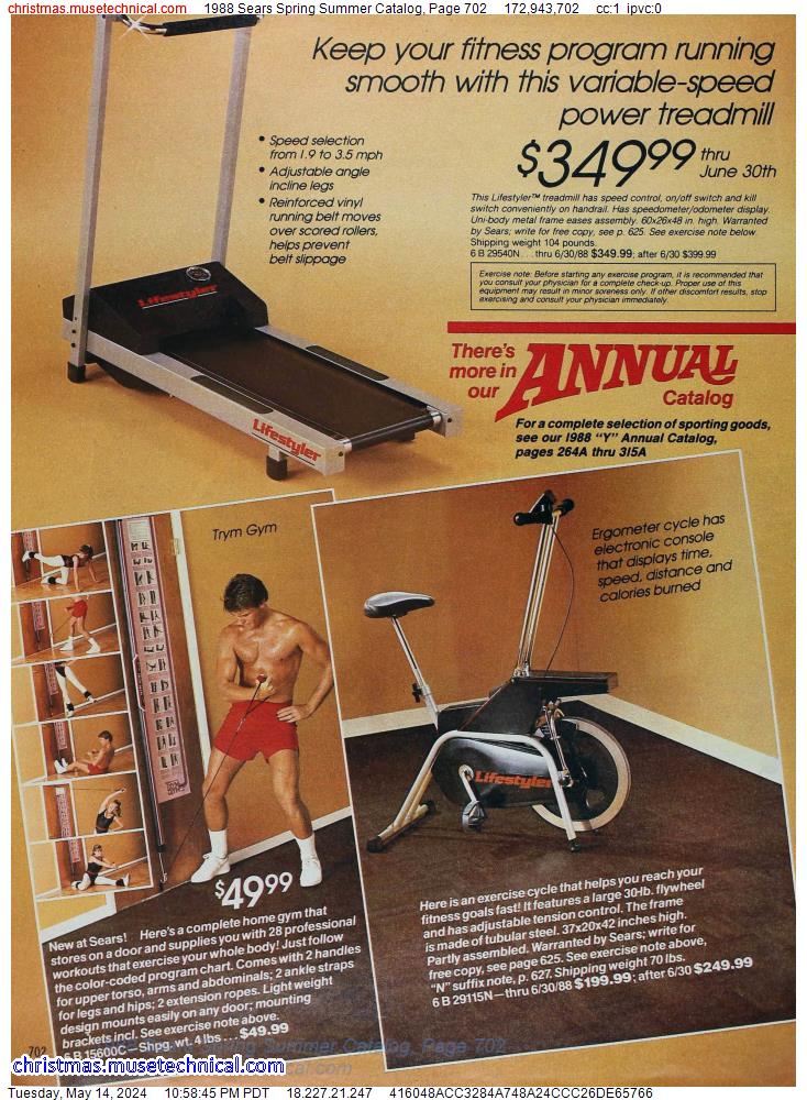 1988 Sears Spring Summer Catalog, Page 702