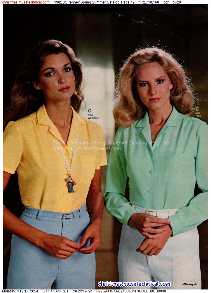 1982 JCPenney Spring Summer Catalog, Page 49