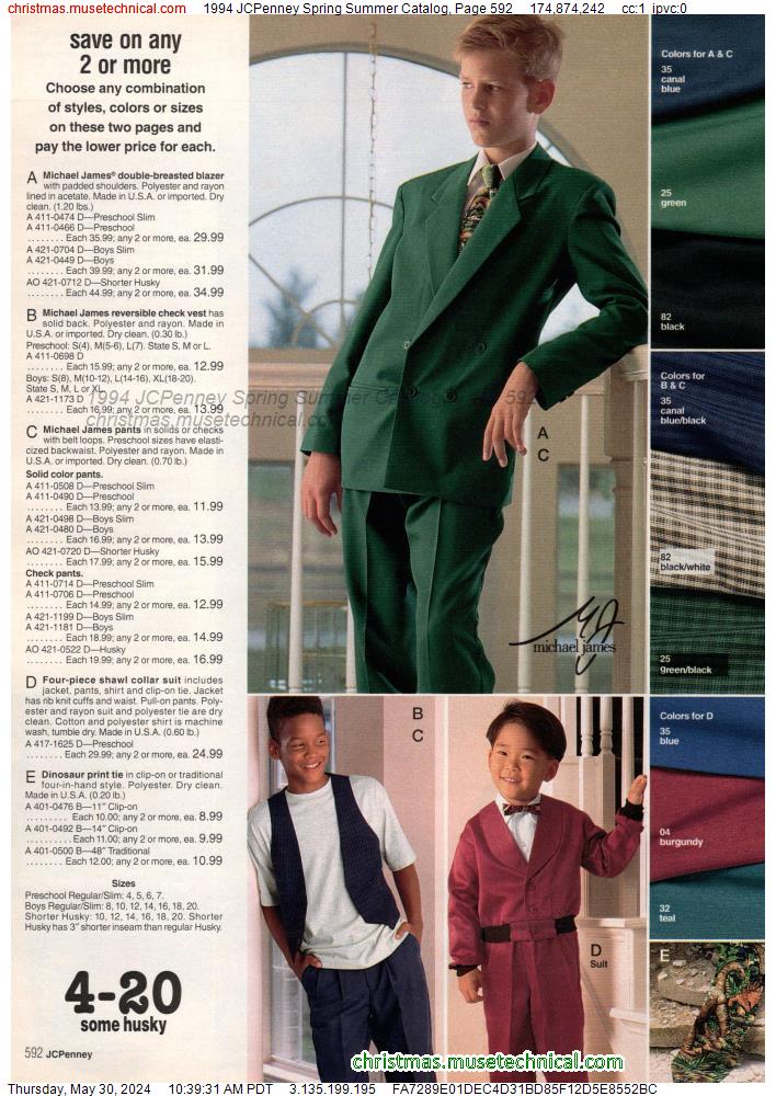 1994 JCPenney Spring Summer Catalog, Page 592