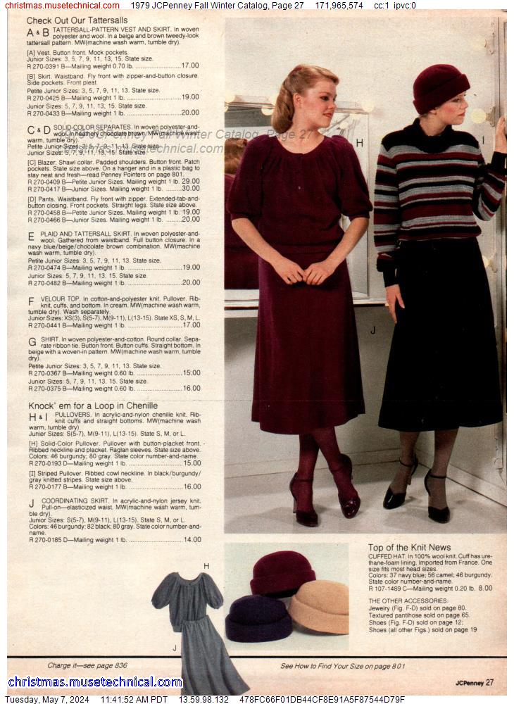 1979 JCPenney Fall Winter Catalog, Page 27