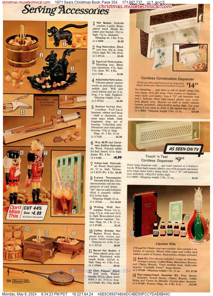 1971 Sears Christmas Book, Page 354
