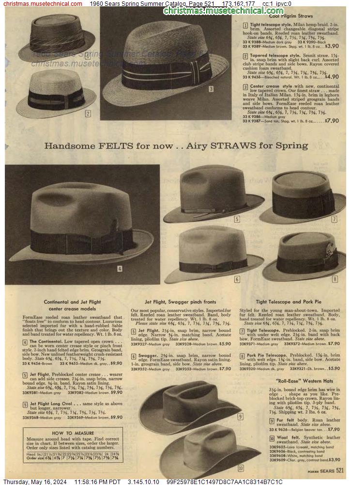 1960 Sears Spring Summer Catalog, Page 521