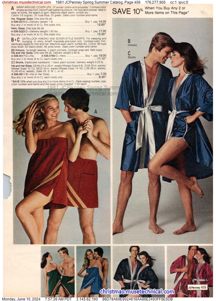 1981 JCPenney Spring Summer Catalog, Page 409