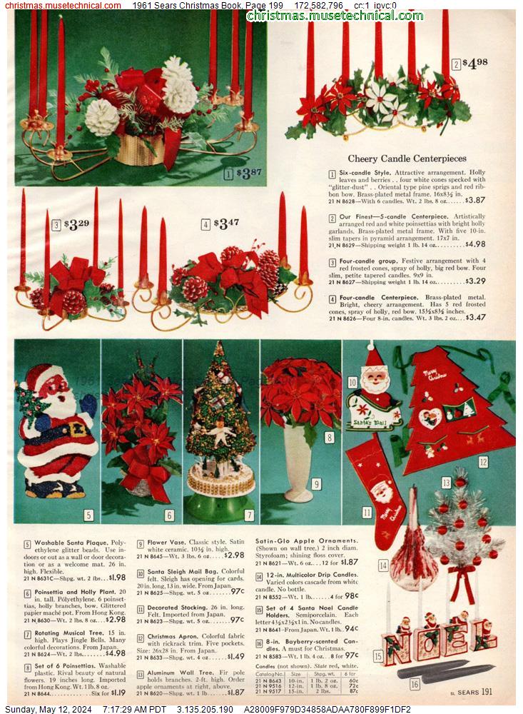 1961 Sears Christmas Book, Page 199