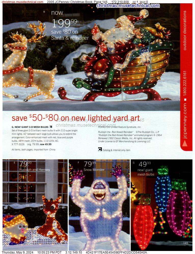 2005 JCPenney Christmas Book, Page 145